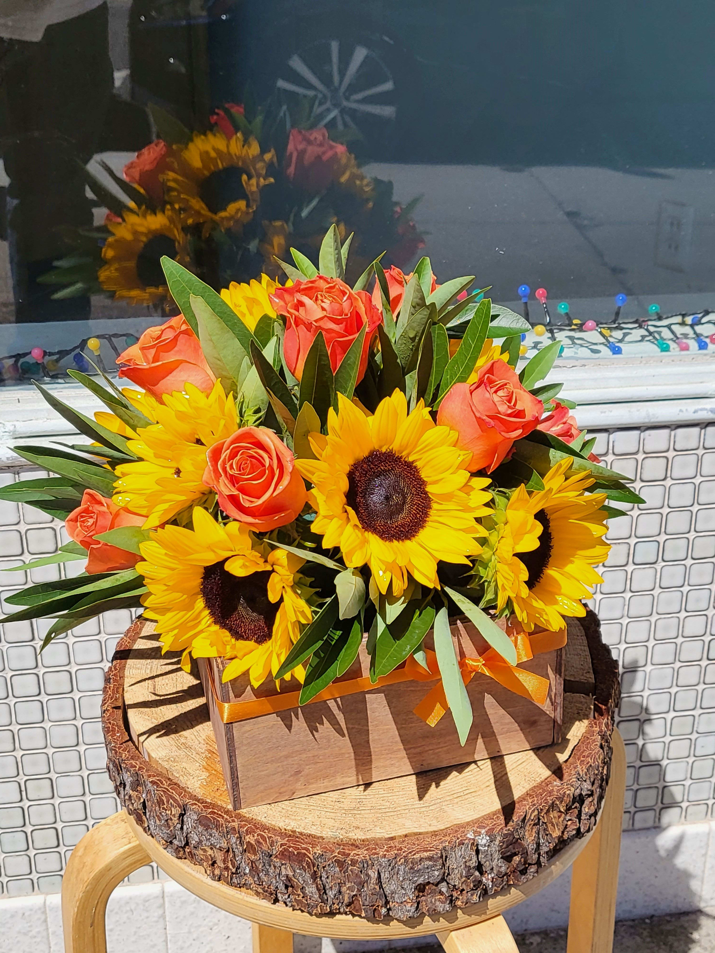 Sunflower Box