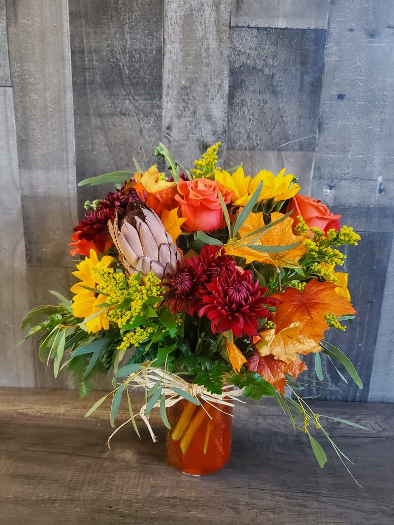 Protea & Fall Bouquet