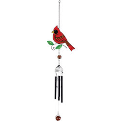 "Cardinal" Wireworks™ Mini Chime Flower Bouquet