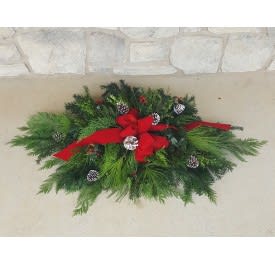 Christmas Graveside Blanket