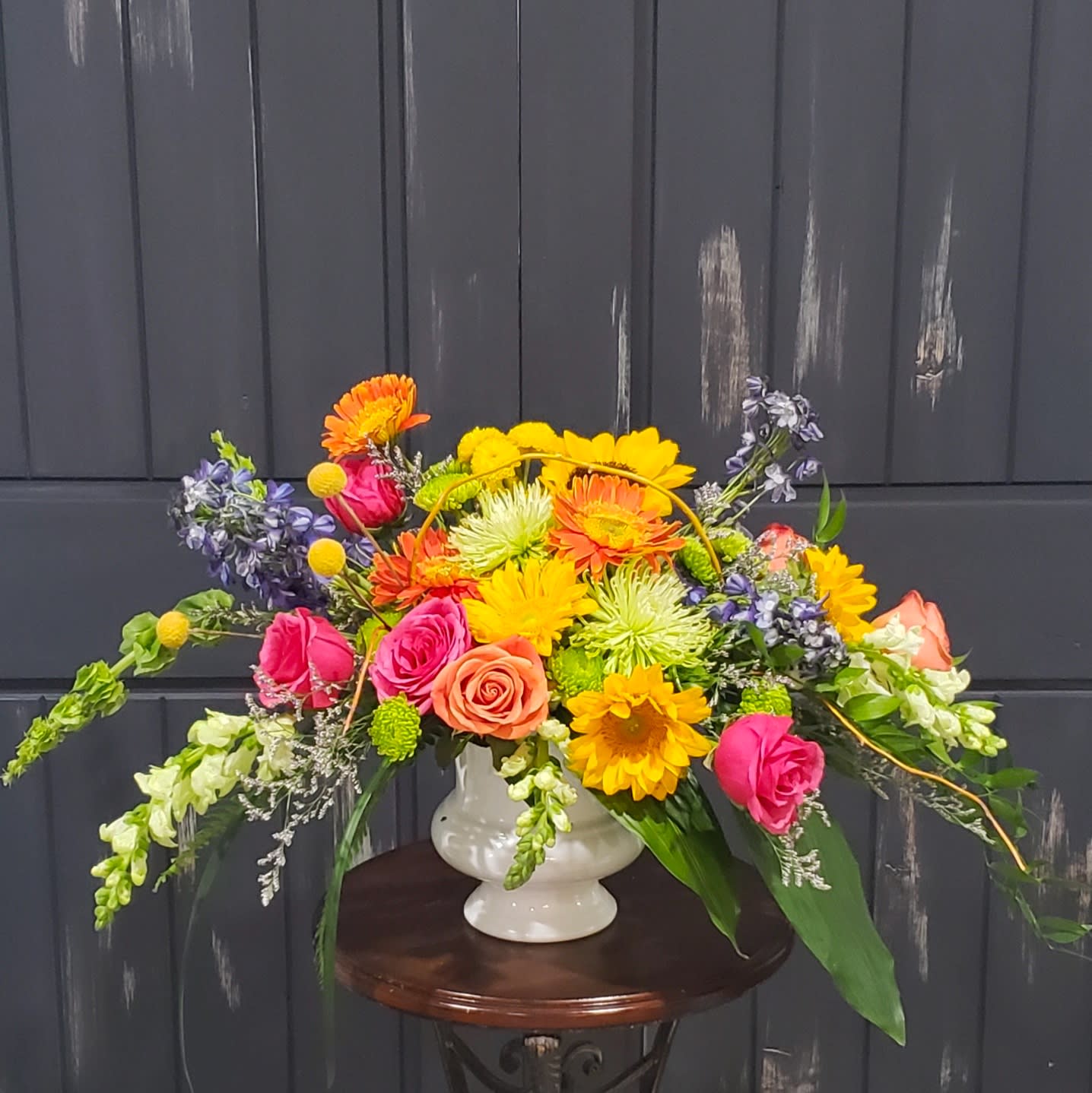 Seasons of Change Arched Arrangement