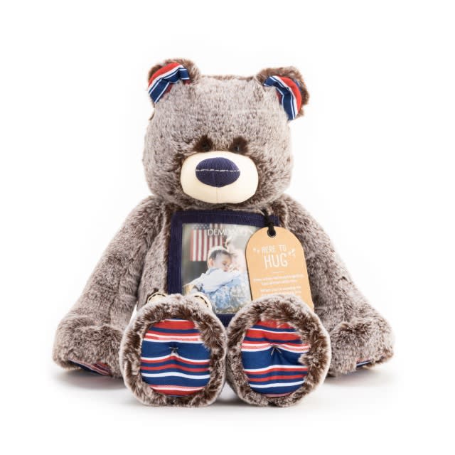 Here to Hug Bear - Military Flower Bouquet