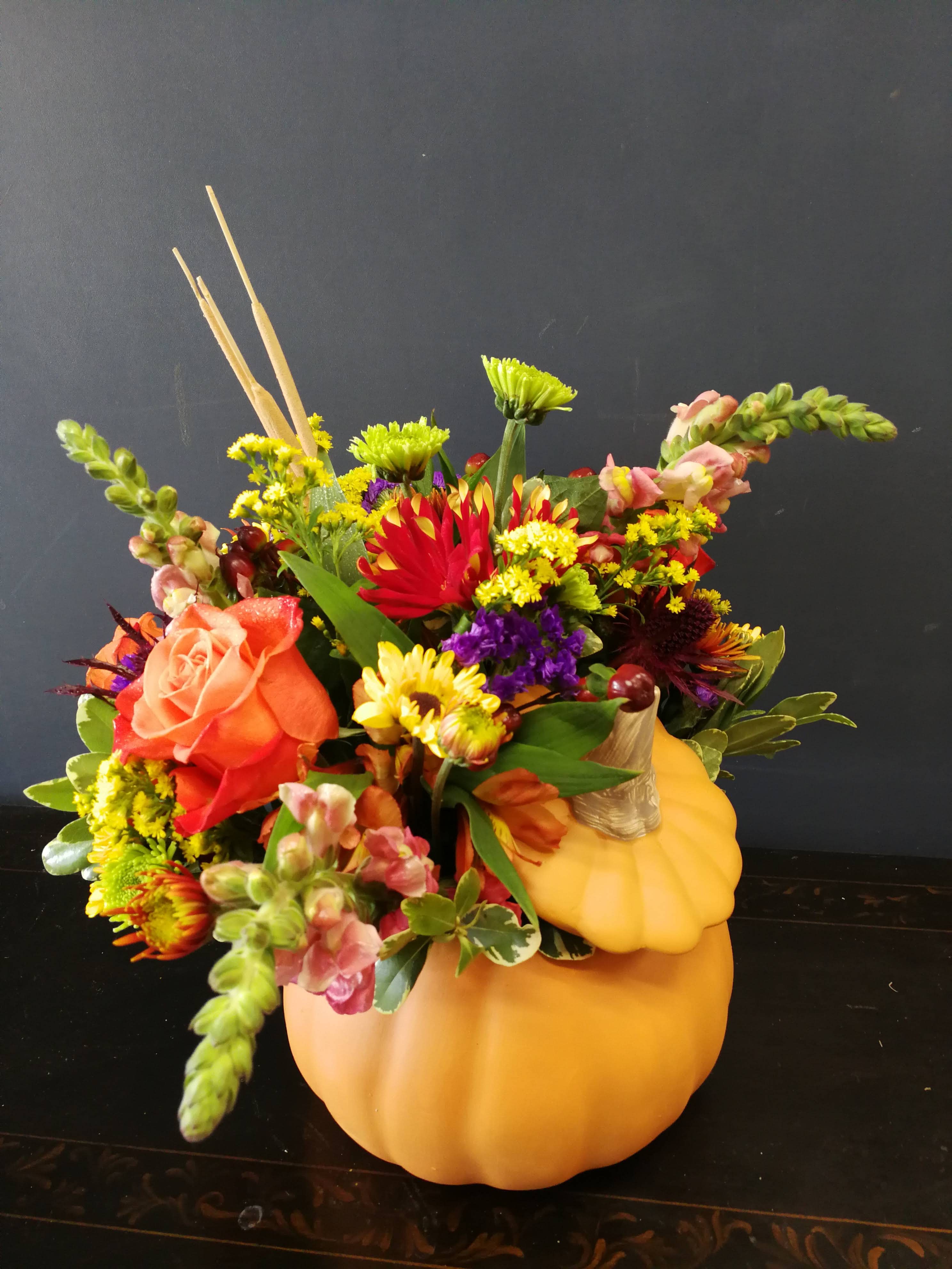 Pumpkin Mixed Arrangement