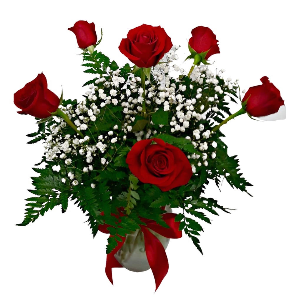 Classic Half Dozen Roses R-1790