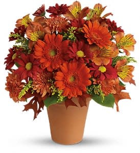 Golden Glow Flower Bouquet