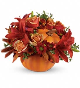 Autumn's Joy by Teleflora Flower Bouquet