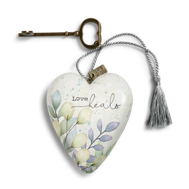 Love Heals Art Heart Flower Bouquet