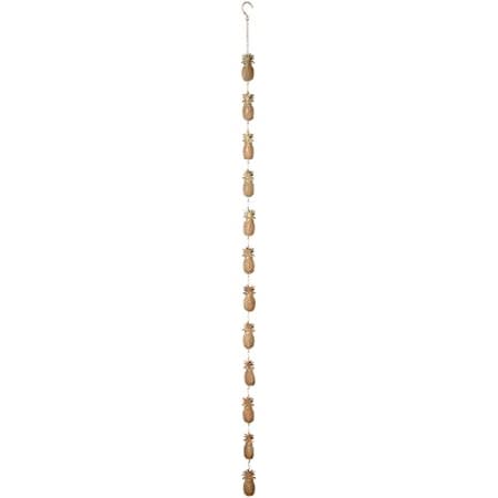 Gold Pineapple Rain Chain Flower Bouquet