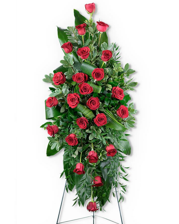 Abiding Love Standing Spray Flower Bouquet