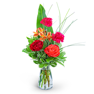 Mango Split Flower Bouquet