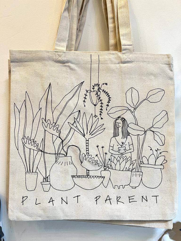 Plant Parent Canvas Tote