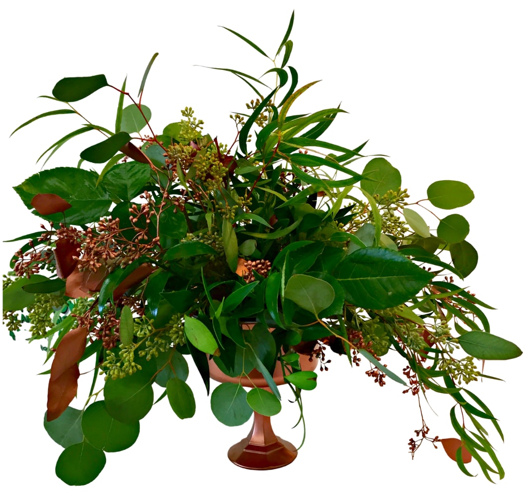 Bountiful Greens Compote IF-5009 Flower Bouquet