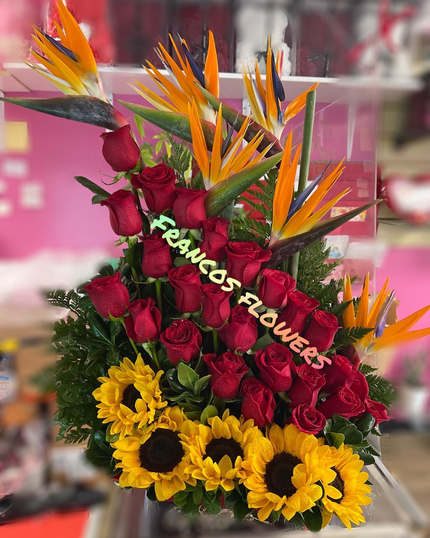 Tropical love  Flower Bouquet