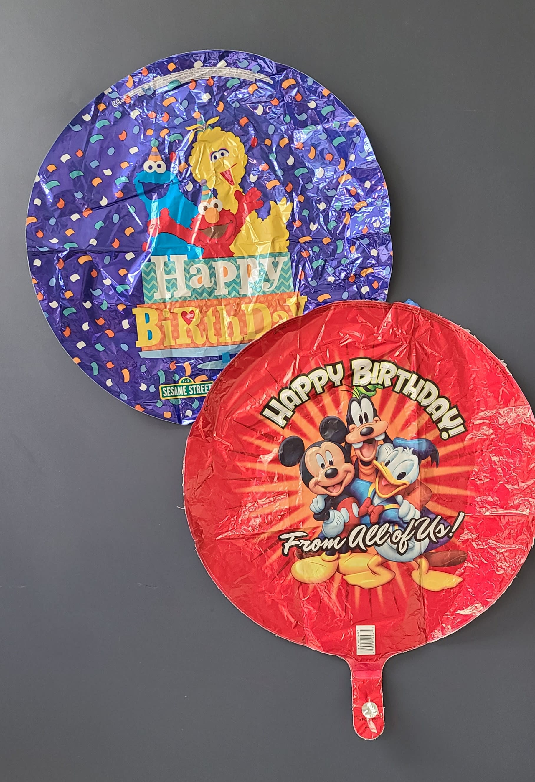 Mylar Sesame Street Mickey