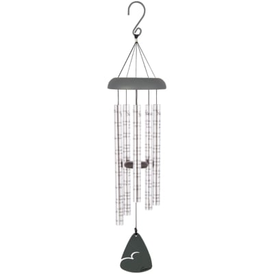 Always Near 30" Silver Wind Chime