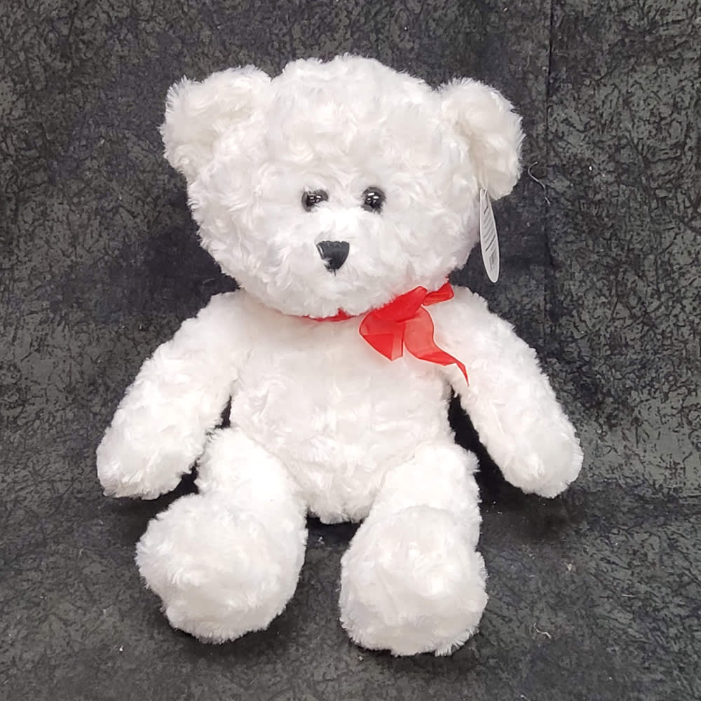 GAP32 - Large White Chenille Bear