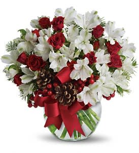 Let It Snow Flower Bouquet