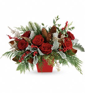 Winter Blooms Centerpiece