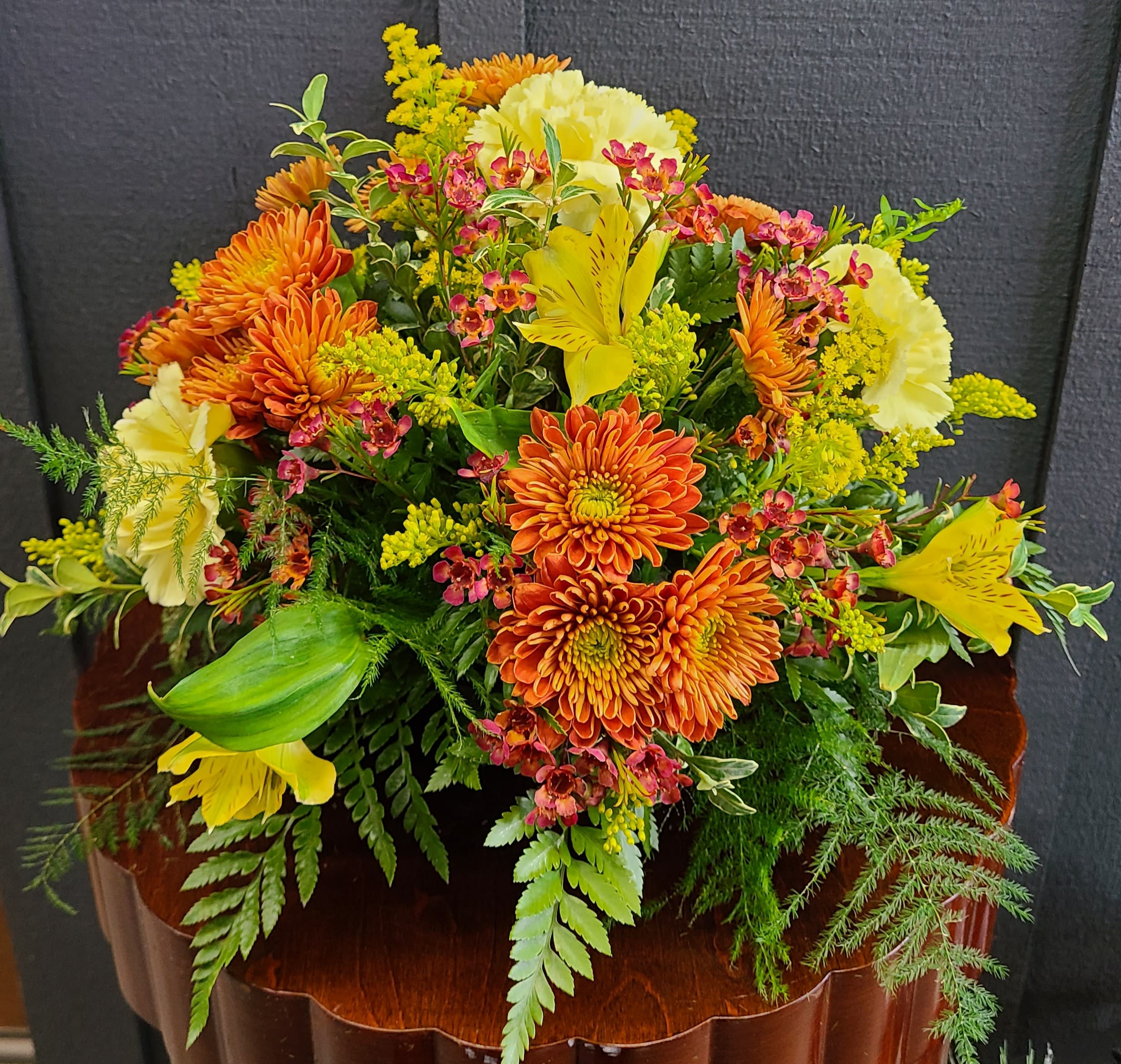 Thanksgiving Centerpiece  Flower Bouquet