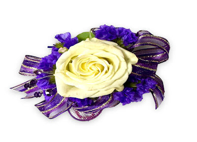 Pretty Purple-y Wristlet (for ages <10 yrs)