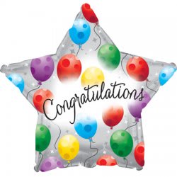 CONGRATULATIONS TWINKLINGS Balloon Item #814179