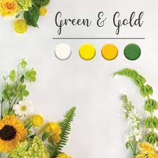 Designer's Choice - Green & Gold Palette