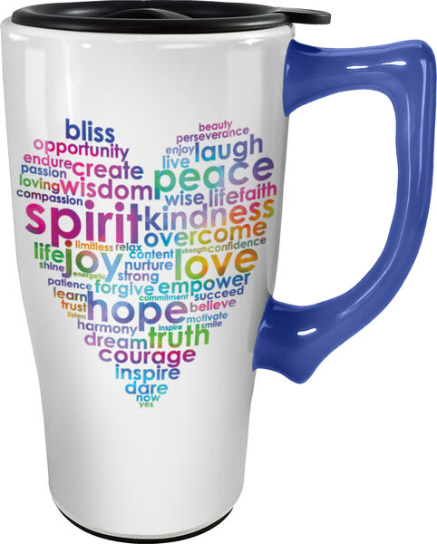 Inspiration Heart Travel Mug