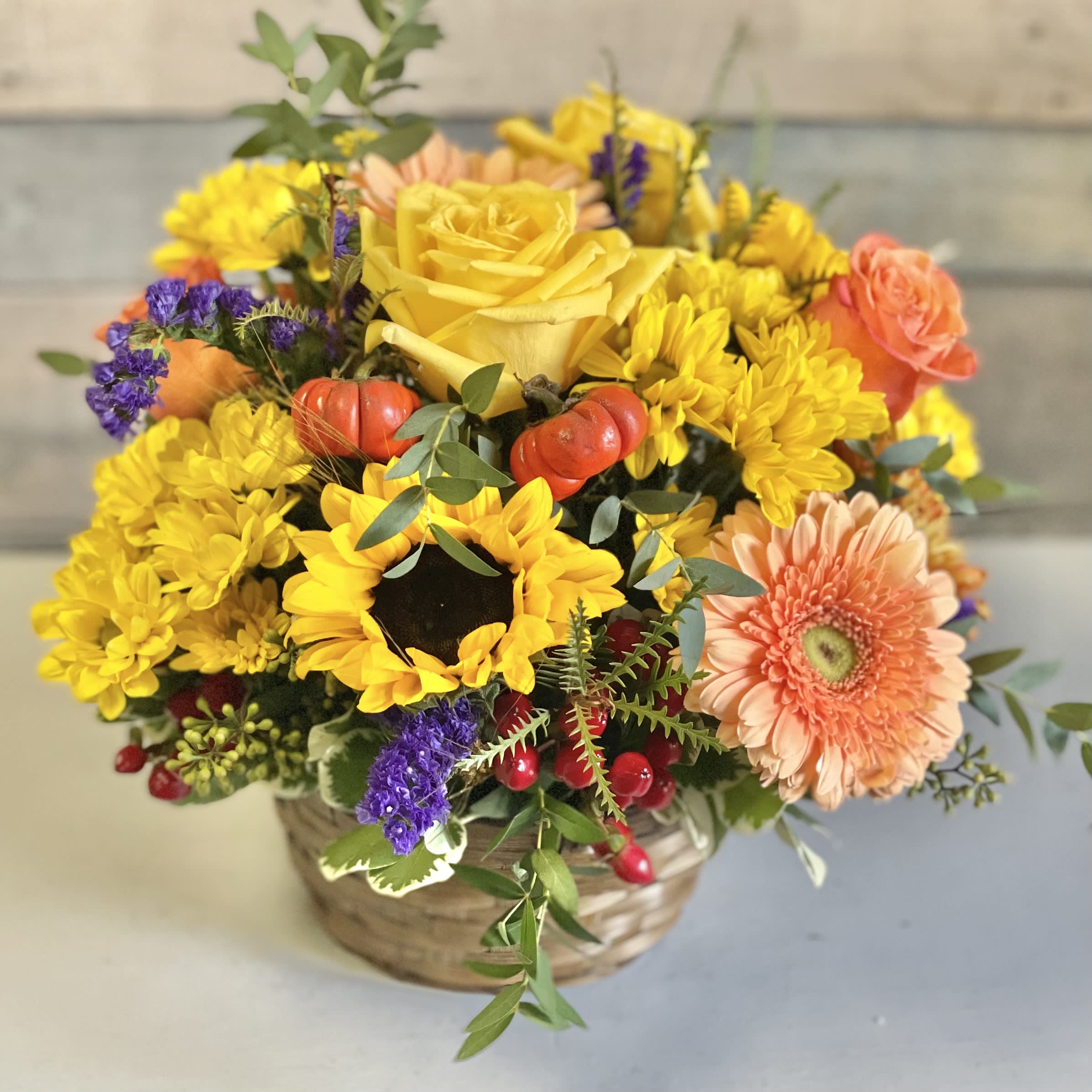 Bright Bounty by Fanny's Flowers