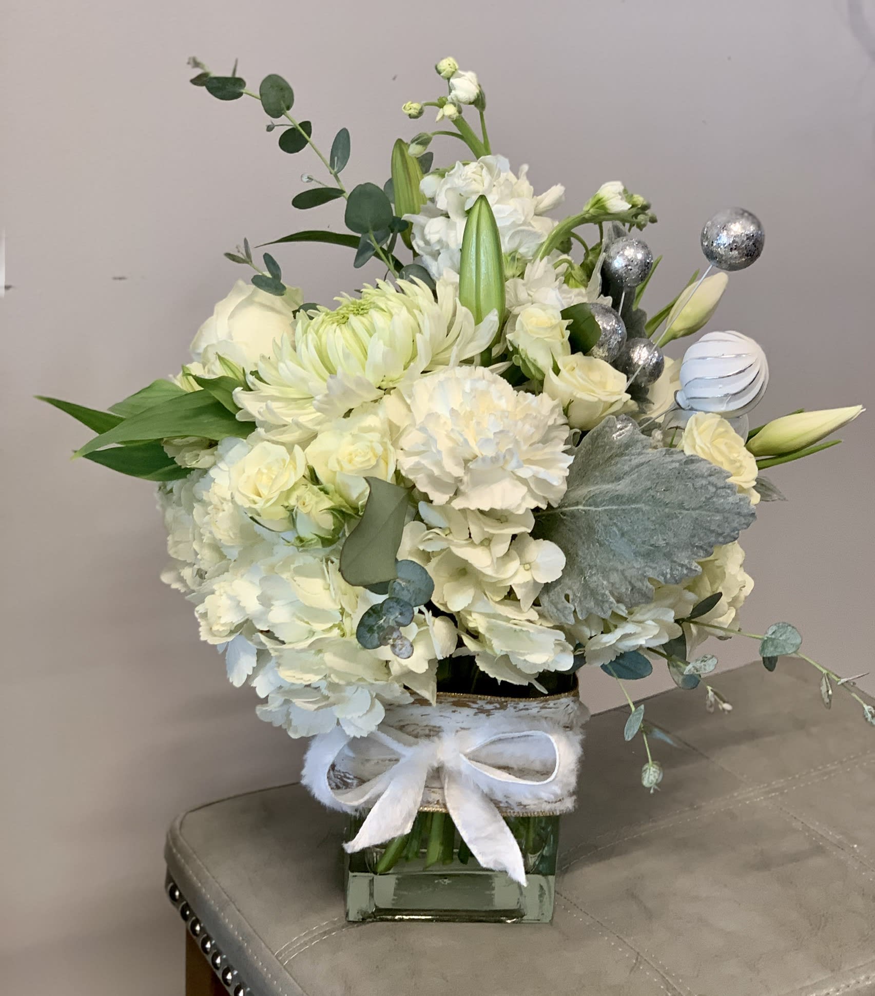 Snow Day Flower Bouquet