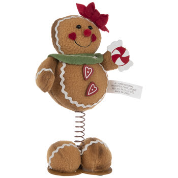 Plush Wiggle Gingerbread Girl