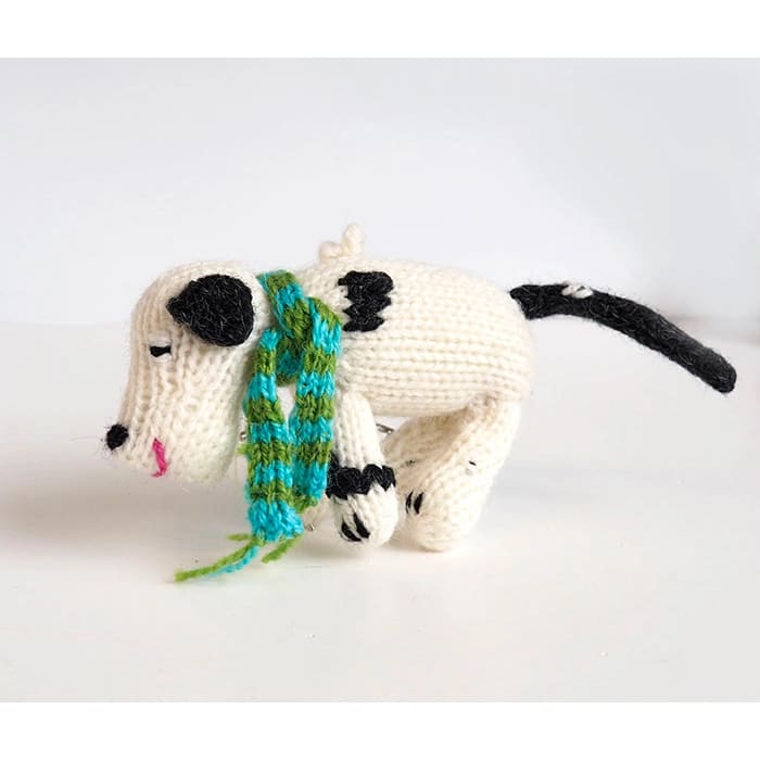 Dog Ornaments Flower Bouquet