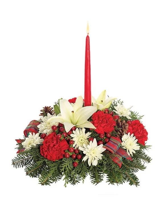 Rustic Christmas Centerpiece