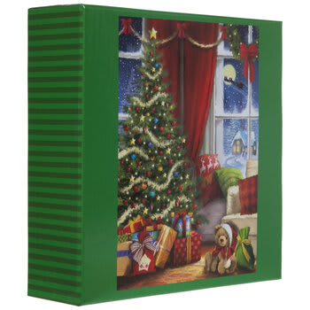 Christmas Tree By Window Puzzle Flower Bouquet