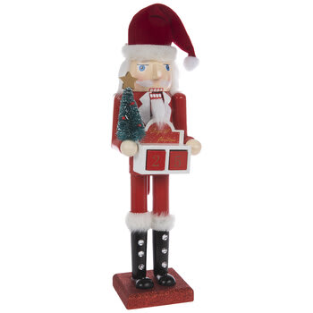 Santa Christmas Countdown Nutcracker
