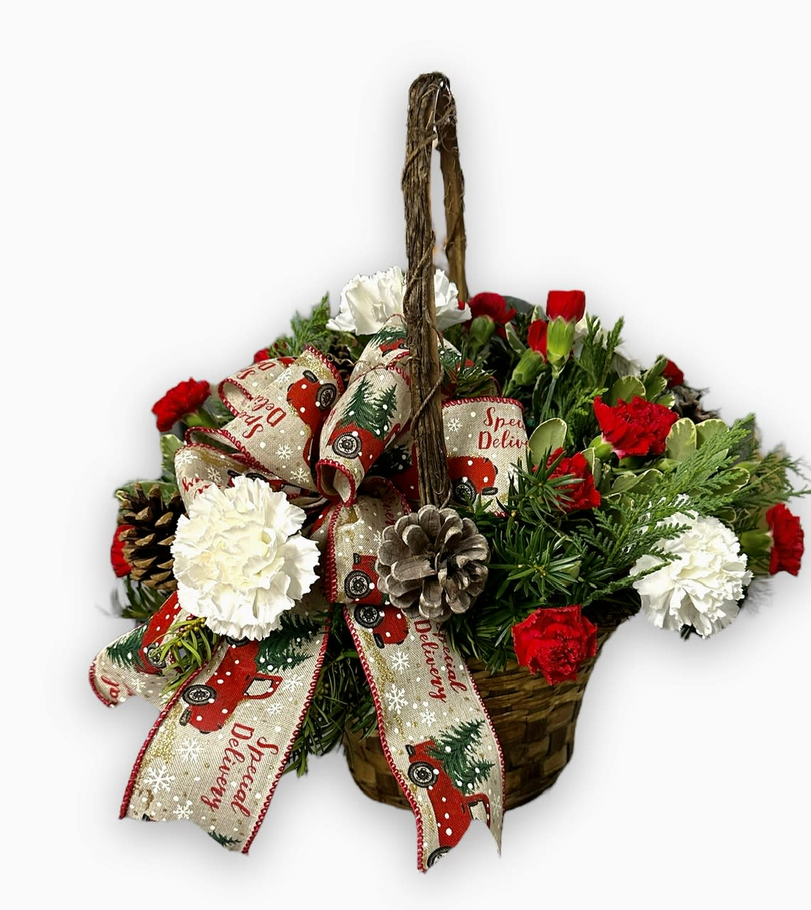 Holiday Tidings Flower Bouquet