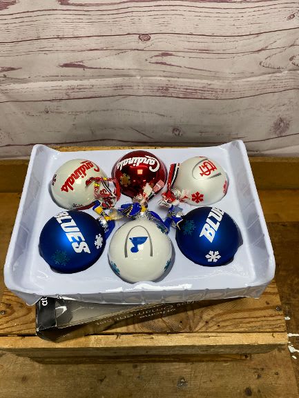 "HEY THERE, SPORTS FANS!" ORNAMENT SETS - Large SIZE