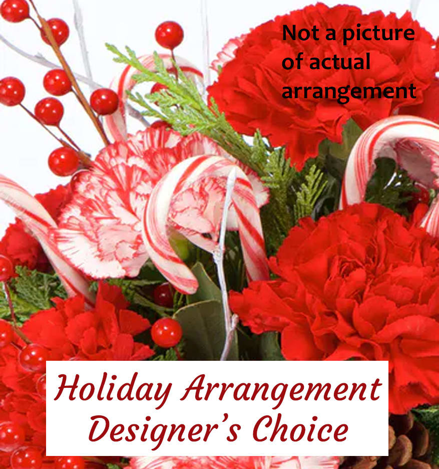ARCDC BASKET - Designers Choice Holiday Theme Arrangement in a Basket