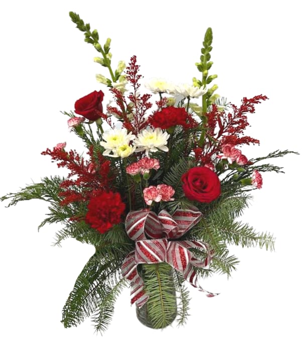 Candy Cane Lane H-7064 Flower Bouquet