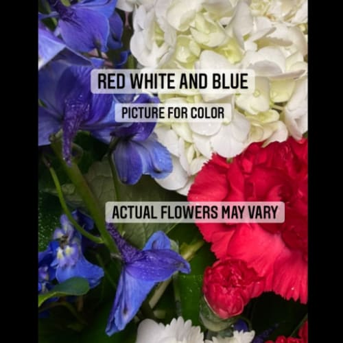 Designer's Choice Red, White and Blue