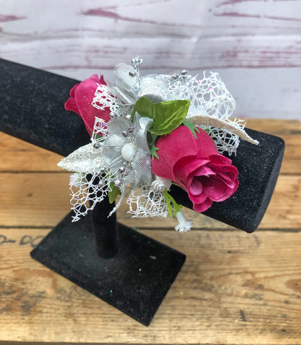 Silk Corsage - Daddy Daughter Dance Flower Bouquet