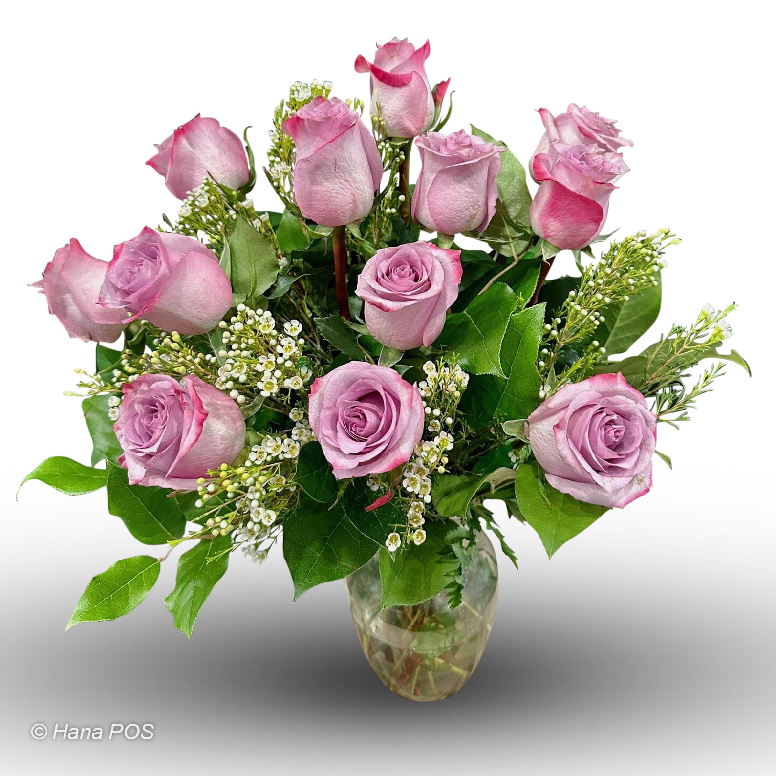 Dozen Lavender Roses Flower Bouquet