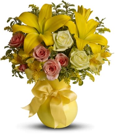 Sunny Smiles Flower Bouquet