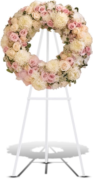 Peace Eternal Wreath Flower Bouquet