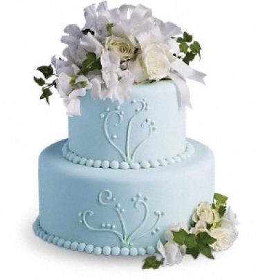 Sweet Pea and Roses Cake Decoration Flower Bouquet