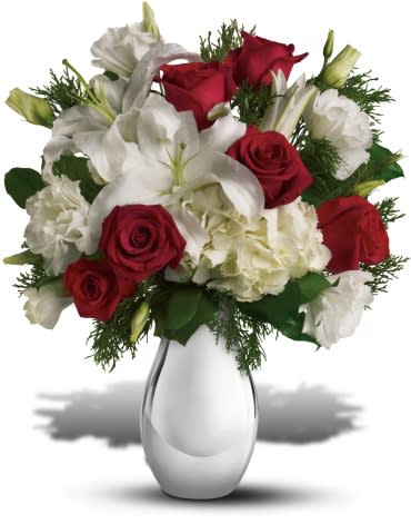 Silver Noel Bouquet Flower Bouquet