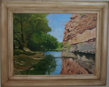 "Reflection on the Path" Flower Bouquet