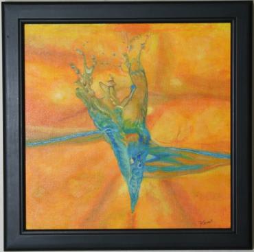 "Orange Splash" Flower Bouquet