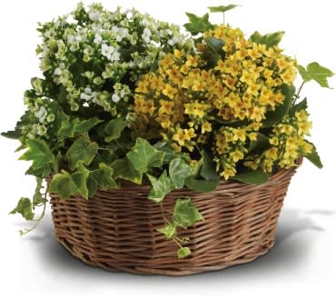 Basket of Joy Flower Bouquet