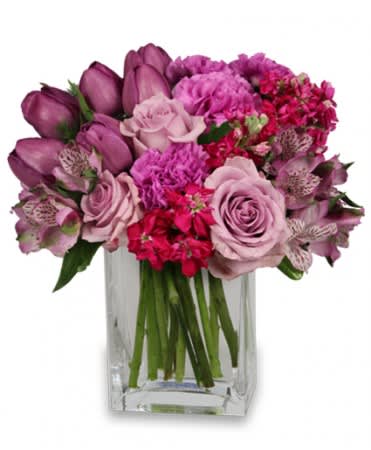 Precious Purples Arrangement Flower Bouquet
