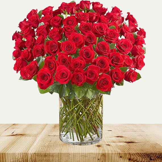 100 ROSES BOUQUET Flower Bouquet